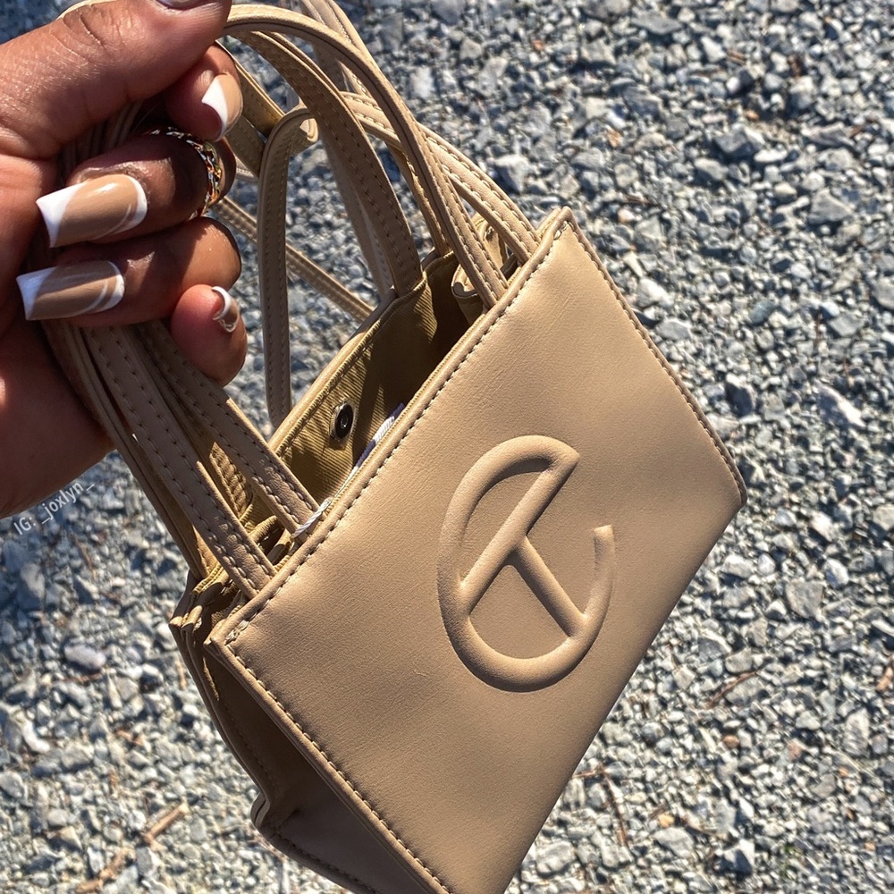 Telfar Small Shopping Bag in Cream w/Tags